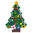 thumbnail image 1 of Conjunto de árbol de Navidad de fieltro DIY adornos desmontables, regalos de Navidad colgantes de pared para niños para decoraciones navideñas Zhivalor OTTO-2034469-1, 1 of 6
