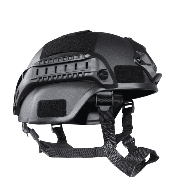 Casco De Protección De Campo Negro