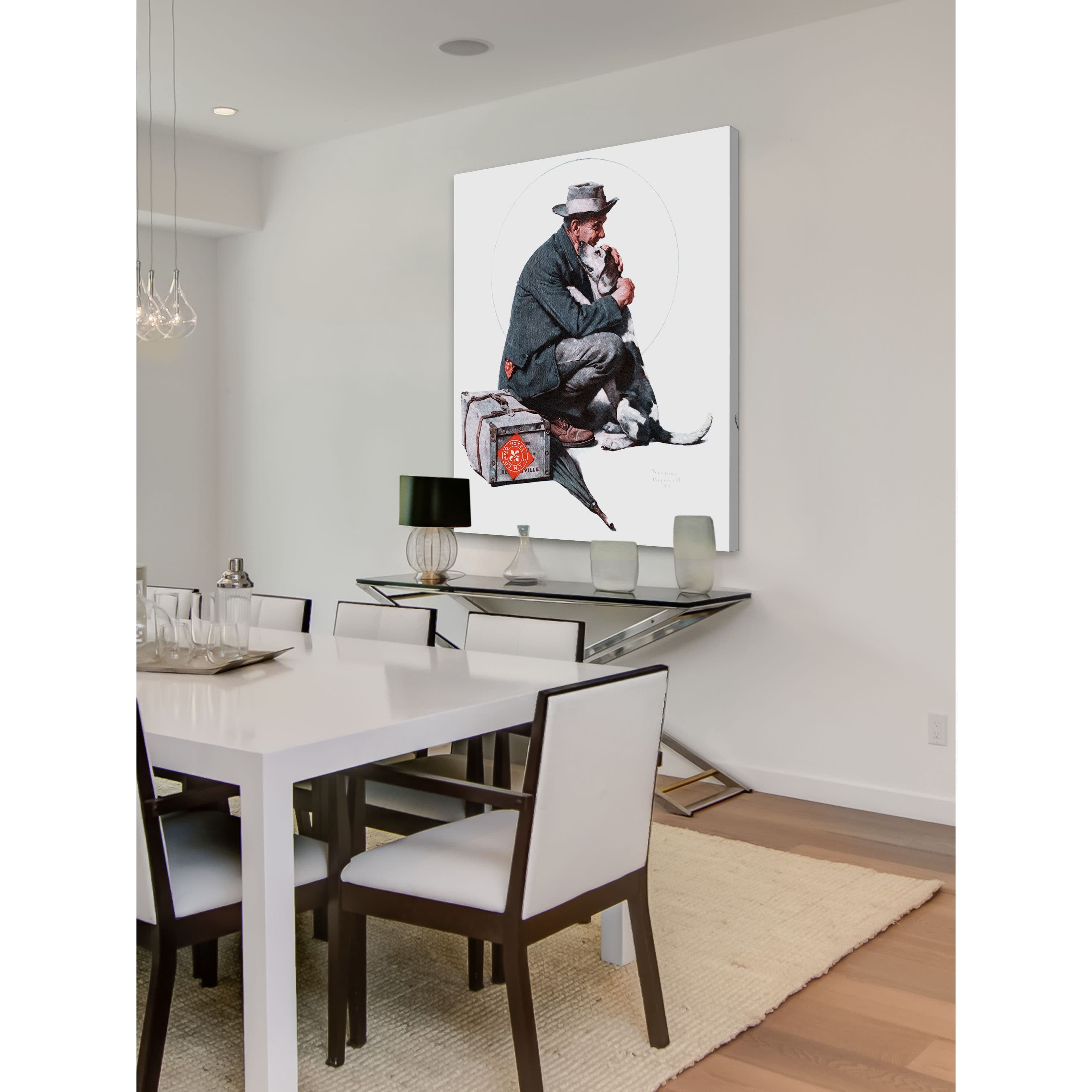 Marmont Hill "Pals" by Norman Rockwell Painting Print on Canvas