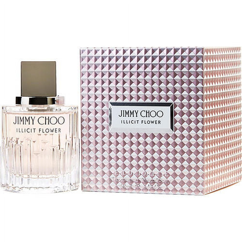 Jimmy Choo Illicit Flower 3.3 oz Eau De Toilette Perfume for Women Floral Rose Blossom Walmart