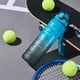 thumbnail image 4 of Termos para agua para deportes al aire libre de 1000 ml con a prueba de fugas de paja (azul y negro), 4 of 8