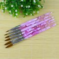 thumbnail image 3 of Happydeer 6Pcs/Set Professional UV Gel Brush Nail Art Painting Drawing Brush Pen Tool Set, 3 of 6