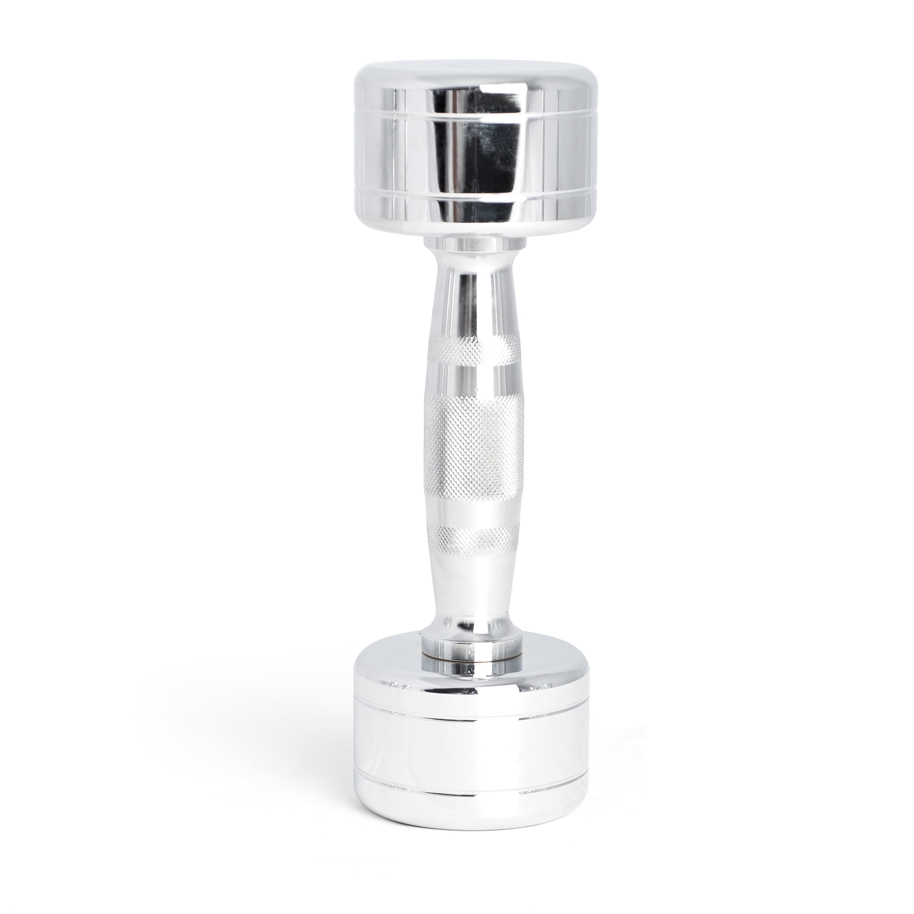CAP Barbell Contoured Handle Chrome Dumbbell, Single, 8 lbs