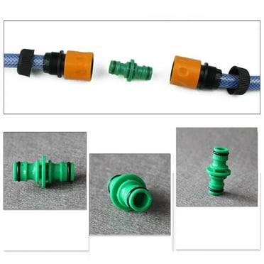 SHAPERME 2 Way Garden Hose Connector Joiner Coupler Watering Pipe Male Water Tap NEW