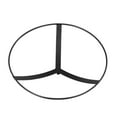 thumbnail image 5 of Achla Designs 14"Dia. Round Crackle Glass Birdbath w/Black Wrought Iron Wall Mount Bracket Black, 5 of 5