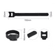 thumbnail image 4 of Cincho Suja Cables, Brida Con Velcro Reutlizable 100 Pzs Negro, 4 of 5