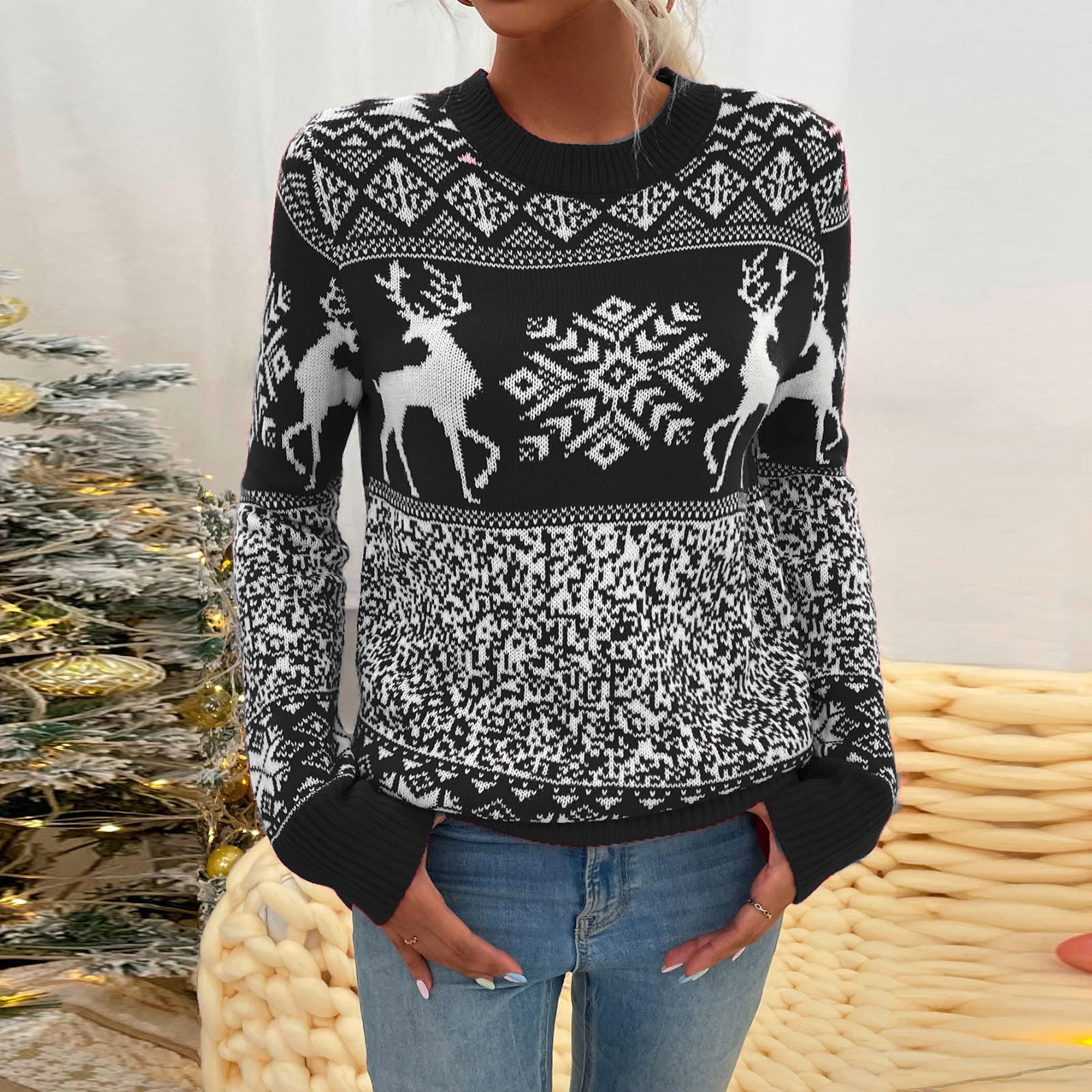 Christmas Sweaters T Shirts for Women 