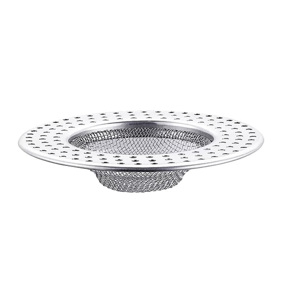 Garbage Bins and Cans Stainless Steel Filter Screen Bathroom Hair Garbage Sewer Sink Filter Screen Non Clogged Cover Plug