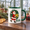 Black, variant on Personalized Santa Holding Package Mug, Christmas Gift