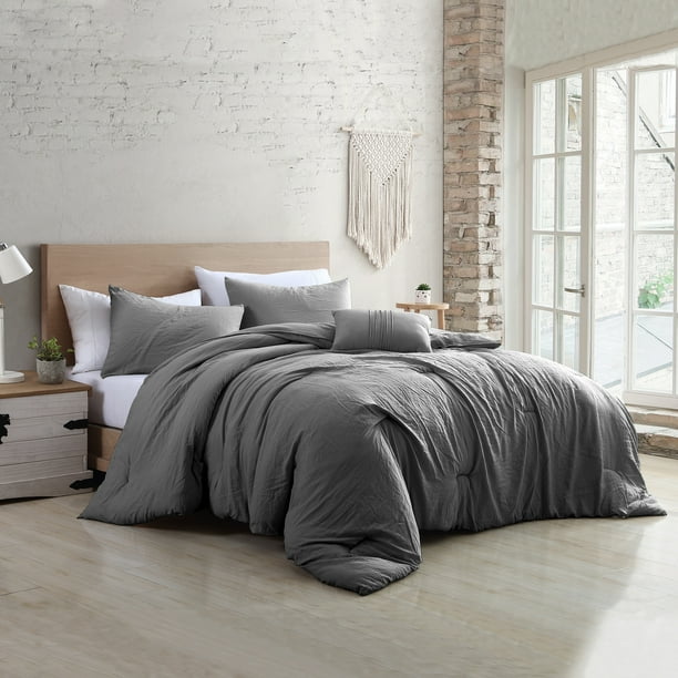Modern Threads Beck Garment Washed 4Piece Super Soft Comforter Set