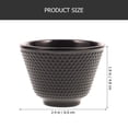 thumbnail image 4 of 2 piezas de hierro fundido tazas de té estilo retro tazas de té hogar kung fu uteware, 4 of 5