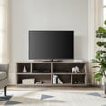 thumbnail image 5 of Evelyn&Zoe Bowman Rectangular TV Stand for TV's up to 75", Gray Oak, 5 of 9