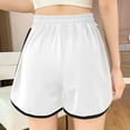 thumbnail image 4 of Ashirexll Women's Shorts, Summer Shorts for Women, Summer Women Wear Loose and Wide Leg Sweet Casual Shorts for Outerwear, 4 of 4