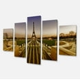 thumbnail image 2 of Beautiful View of Paris Eiffel Tower - Large Landscape Canvas Art Print, 2 of 3