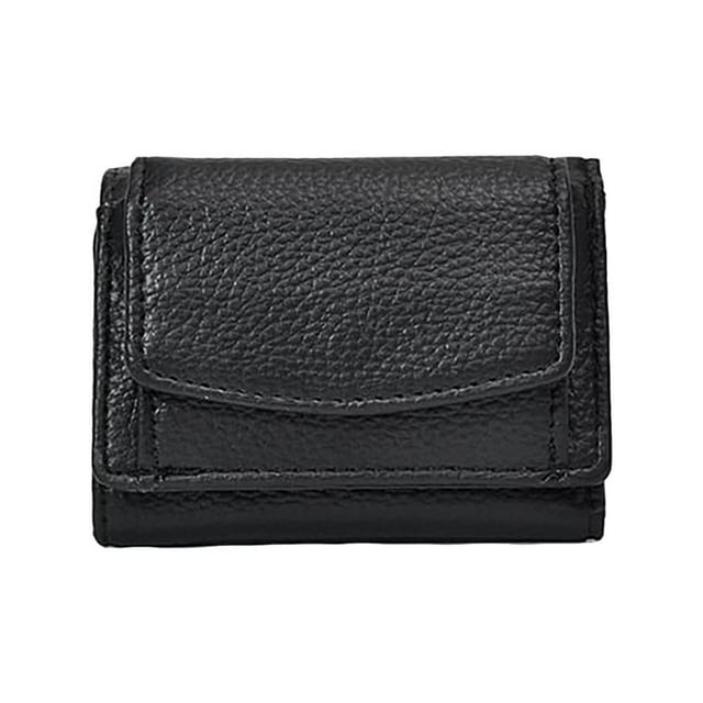 Feltree Wallet Mini Small Wallet Women's Ultra-thin Top Layer Cowhide