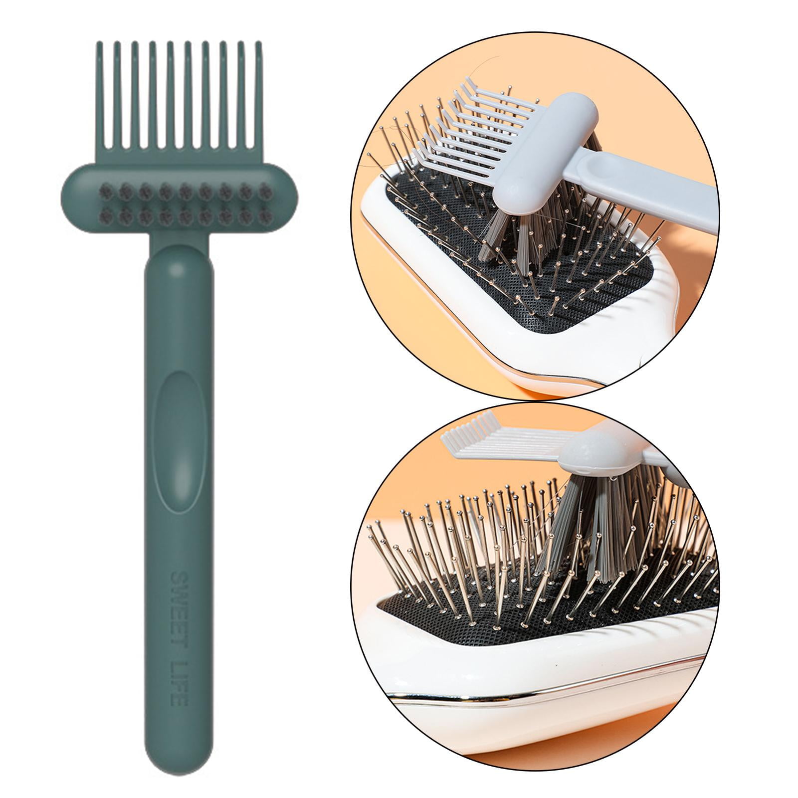 Mini Hairbrush Cleaner Rake Tool Brush Hair Extend Cleaning Claw ...
