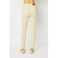 thumbnail image 2 of KRE Prime Women Denim Full Size Garment Dyed Tummy Control Skinny Jeans, 2 of 7