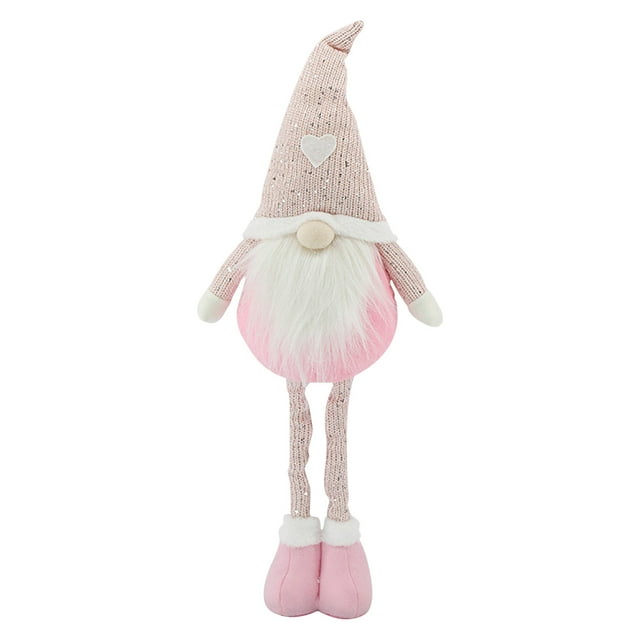 Regalo de decoración navideña, muñeca retráctil de amor, muñeca sin rostro de Navidad, muñeca enana Wmkox8yii shdjk4724