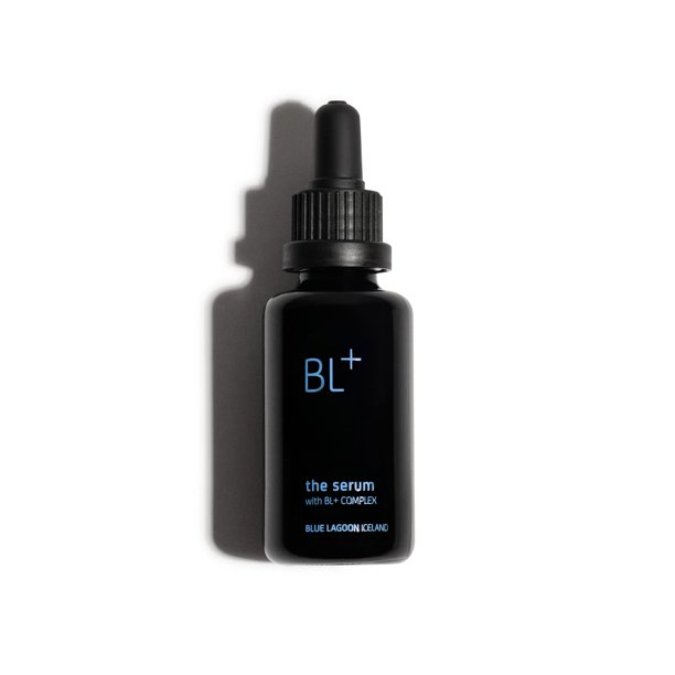 Blue Lagoon - BL+ The Serum Tratamiento facial antienvejecimiento diario | Cuidado de la piel de lujo bioactivo sostenible (tamaño completo 1 fl oz | 30 ml)