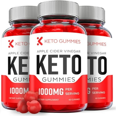 (3 Pack) Keto Gummies - Keto ACV Gummies - Apple Cider Vinegar Supplement for Weight Loss - Energy & Focus Boosting Dietary Supplements for Weight Management & Metabolism - Fat Burn - 180 Gummies