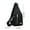 🔥 Black_Hot#6361, variant on Waterproof Travel Sling Chest Bag | Crossbody Front Pack | Anti-Theft Hidden Pocket | USB Charging Port | Breathable Strap | Large Capacity | 30x17x16cm | 1pc | Multiple Colors
