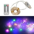 thumbnail image 4 of LED String Lights, Timing Function String Lights Bedroom USB Interface 10meters / 10.9yd 8 Flashing Modes  for Curtain, 4 of 7