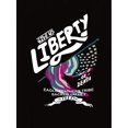 thumbnail image 2 of Camiseta Suelta para Mujer Primavera VeranoWomen's Patriotic "Liberty" Graphic Tee - Casual Short Sleeve T-Shirt with Bold Flag Design, Comfortable Summer Top for Casual Attire, Country T ShirtsFath, 2 of 6