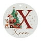 thumbnail image 2 of Adornos navideños, 26 letras, adornos colgantes para árbol de Navidad, adornos navideños personalizados, adornos navideños DIY, decoración navideña, decoración colgante para árbol de Navidad, artículo, 2 of 5