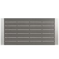 thumbnail image 3 of Modway Shore 5-Piece Outdoor Patio Wood and Aluminum Dining Set in Silver/Gray, 3 of 7
