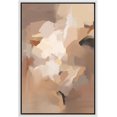 thumbnail image 2 of PixonSign Canvas Wall Art Pastel Brown Watercolor Geometric Abstract Artwork Colorful Oil Paintings Modern Prints Minimalism Contemporary Nordic Decorative for Rooms - 24"x36" White, 2 of 5