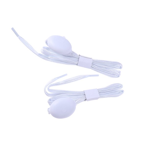 MasteelfCA 1 Paire de Lacets à LED s'Illuminent avec Lumière Clignotante pour Décorations de Fête de Noël Cyclisme Danse Randonnée Hip-hop Course (Coloré)