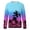 Light Blue, variant on lnmuld Kids UPF50 Sun Protection Long Sleeve Rash Guard Gradient Palm Tree Print Swim Shirt for Boys Girls Light Blue,13-14 Years