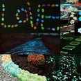 thumbnail image 3 of POINTERTECK 100Pcs Glowing in The Dark Stones for Outdoor Garden Backyard Decor  Luminous Pebbles for Fish Tank Concrete Walkway  DIY Decorative(Multicolors), 3 of 5