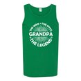 thumbnail image 2 of Wild Bobby, Grandpa Man Myth Legend Funny Dad Uncle Papa Dad Gift, Father's Day, Men Graphic Tank Top, Kelly, XX-Large, 2 of 4