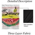 thumbnail image 4 of SKYSONIC Garden Flag Summer Retro Watermelon Double-Sided Printed Garden House Sports Flag 12x18in Polyester Decorative Flags for Courtyard Garden Flowerpot, 4 of 7