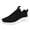 Black, variant on Vedolay Platform Sneakers Women's Fashion Sneakers Platform Round Toe Slip-on Comfort Casual Shoes,White 8