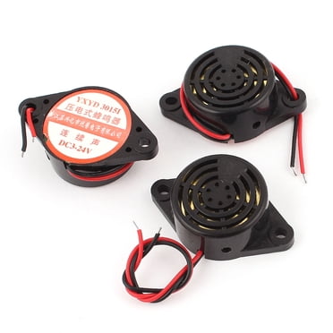 DC 3-24V 2 Wires Industrial Continuous Sound Electronic Buzzer 85dB