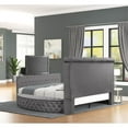 thumbnail image 4 of Maya Modern Style 5-Piece Queen Vanity Bedroom Set in Gray, 4 of 17