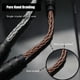 thumbnail image 3 of Cable de conversión de auriculares hembra equilibrada de 44 mm a macho estéreo de 35 mm compacto que reduce el efecto estetoscópico Cable de conversión de auriculares para, 3 of 7