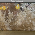 thumbnail image 6 of Ambesonne Underwater Fish Place Mats Set of 4, Ocean Nautical, Standard Size, Blue Cream, 6 of 6
