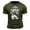 C-Green, variant on Mens Graphic Tees Vintage Animal Deer Print Summer T-Shirts Casual Comfy Short Sleeve Crew Neck Tops Lightweight Going Out Wear Winter Saving Navy L