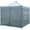 Grey, variant on Costway 10 x 10 FT Pop up Canopy Tent with 4 Removable Sidewalls, Wheeled Bag, Sandbags White