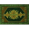 thumbnail image 1 of Ahgly Company Indoor Rectangle Persian Green Traditional Area Rugs, 6' x 9', 1 of 1