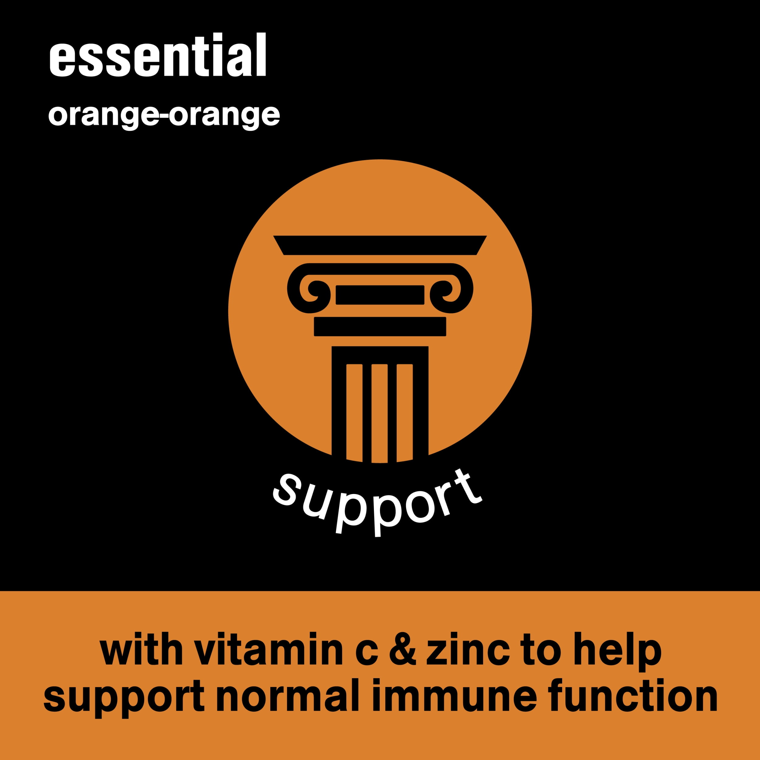 vitaminwater essential electrolyte enhanced water w/ vitamins, orange-orange drinks, 20 fl oz, 24 Pack
