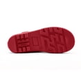 thumbnail image 4 of Kushyshoo Red Matte Kids Rain Boots for Girls Toddler Waterproof Rubber with Easy-On Handles Size 2, 4 of 5