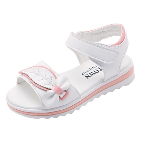 

Little Girl Sandal Children Shoes Fashion Flower Thick Sole Sandals Soft Sole Comfortable Princess Sandals