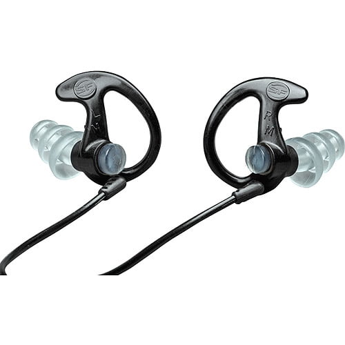 Surefire Ep5 Earpro Sonic Defender Earplugs, Black, Medium, 1 Pair