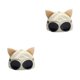 thumbnail image 4 of Minnieouse Gafas de piloto gorra de béisbol hombres gorra con visera Otoño Invierno Snapbacks gorras encantadoras gafas de sol Unisex para mujer Beige 2Conjunto, 4 of 6