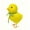 Yellow, variant on Flocked Chick with Bow by Ashland  - Easter Decoration for Home and Party