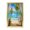 golden, variant on RKSupls Framed Canvas Wall Art Print Painting, Tropical Sailboat Harbor View Vertical Frame Ready to Hang for Living Room Bedroom Home Office Decor